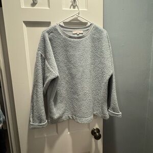LOFT Light Blue Crew Neck Sweater